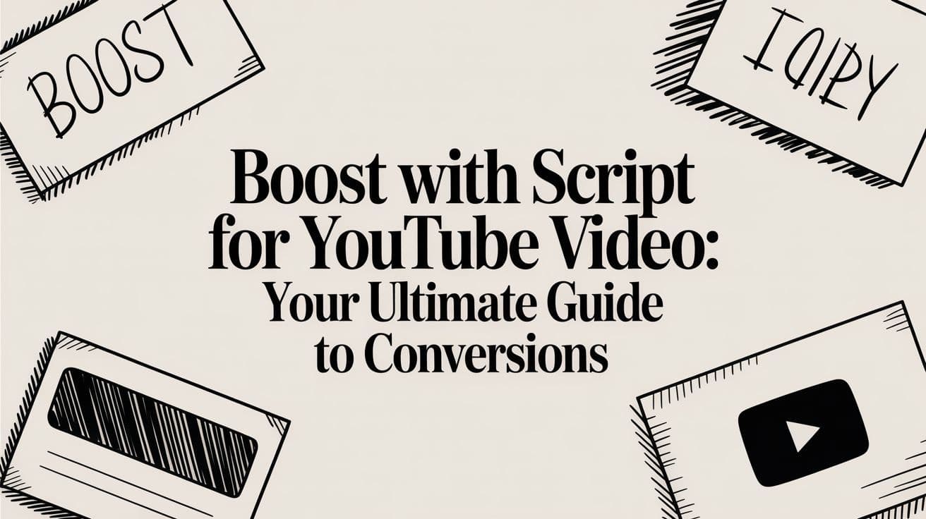 Boost with script for youtube video: Your Ultimate Guide to Conversions