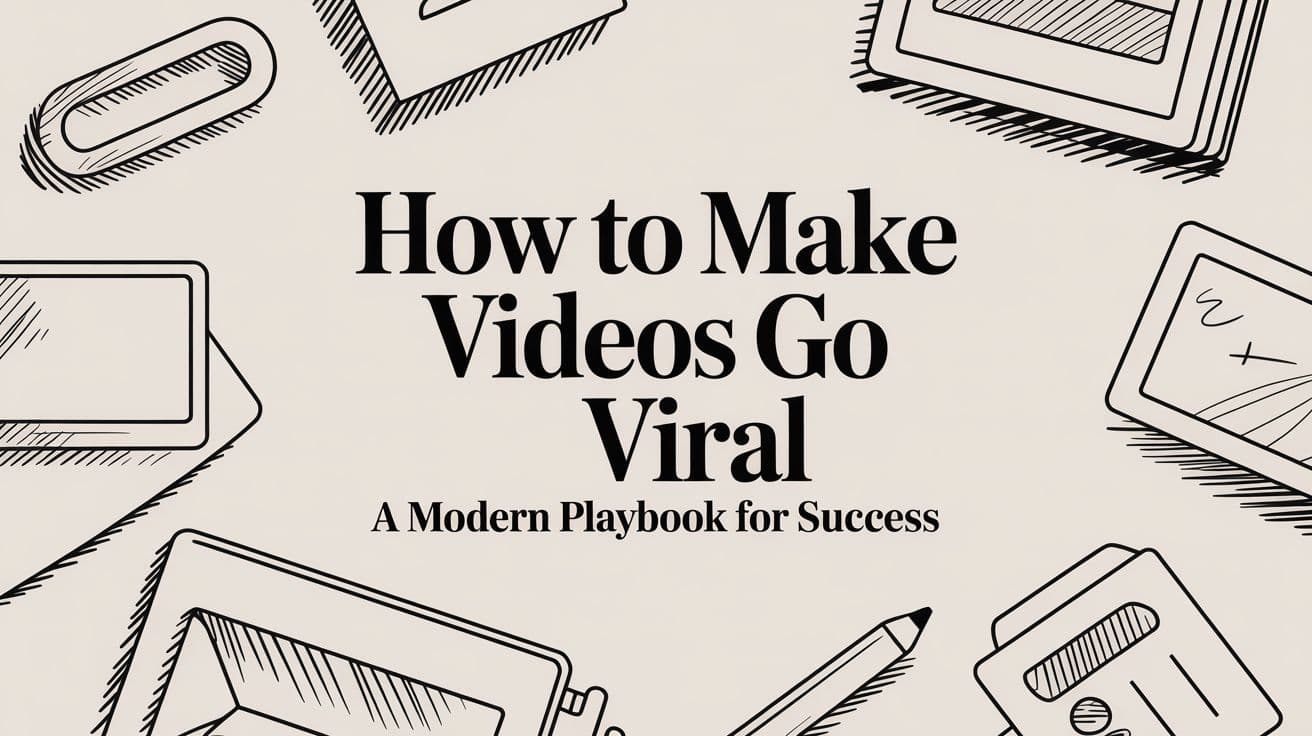 How to Make Videos Go Viral A Modern Playbook for Success