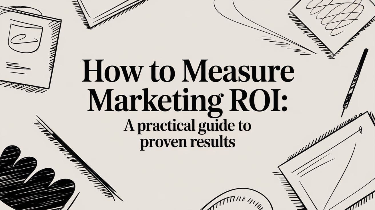 How to measure marketing roi: A Practical Guide to Proven Results