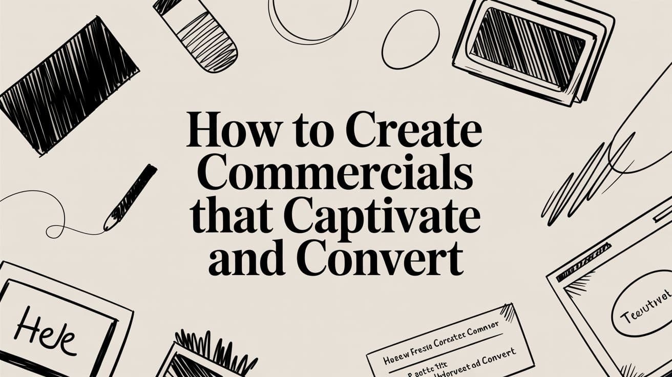 How to Create Commercials That Captivate and Convert
