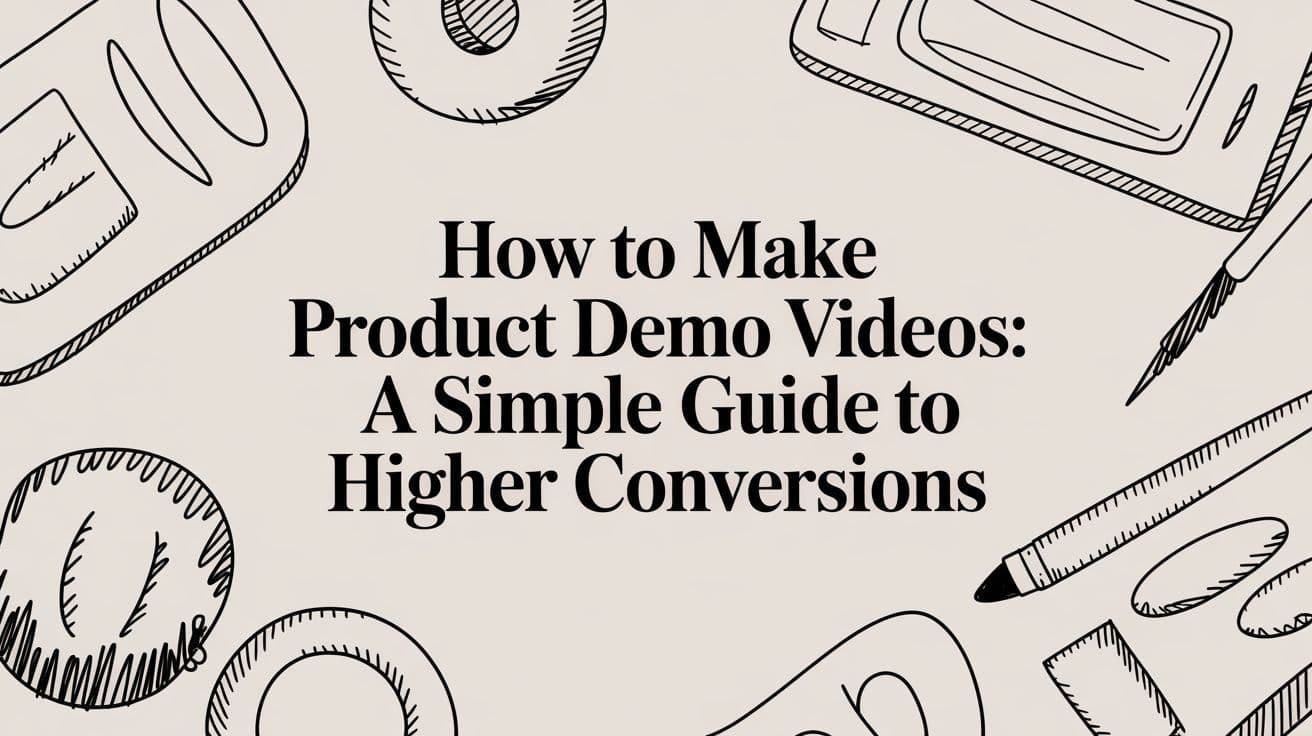 How to Make Product Demo Videos: A Simple Guide to Higher Conversions