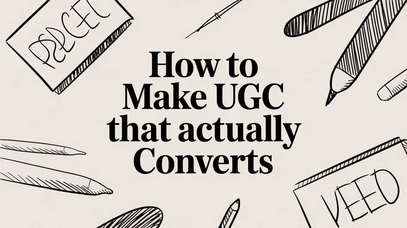 How to Make UGC That Actually Converts