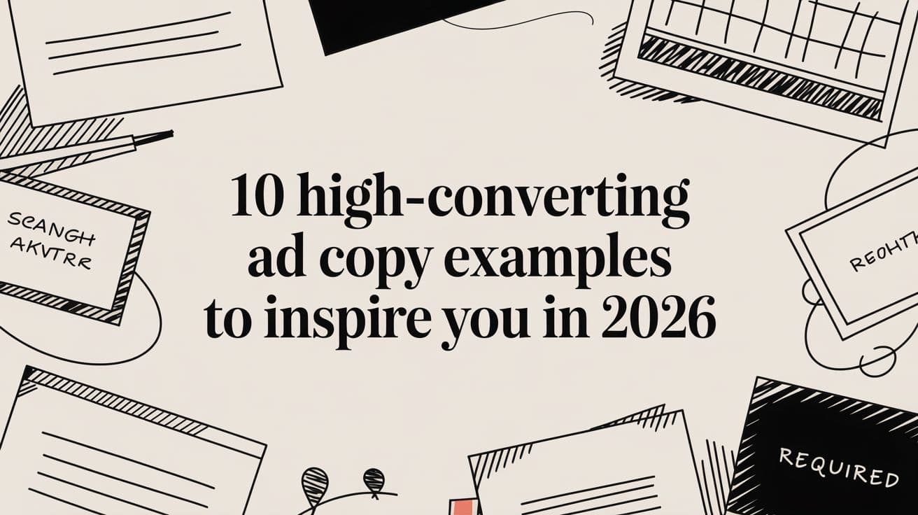 10 High-Converting Ad Copy Examples to Inspire You in 2026