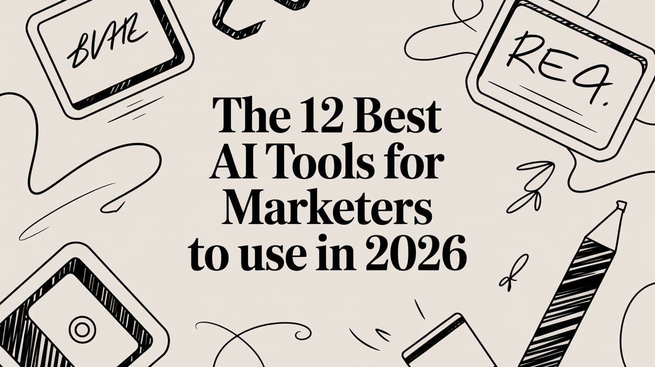 The 12 Best AI Tools for Marketers to Use in 2026