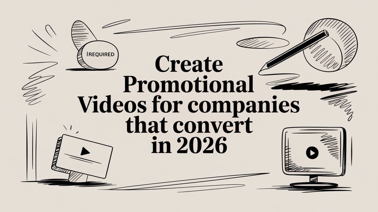 Create Promotional Videos for Companies That Convert in 2026