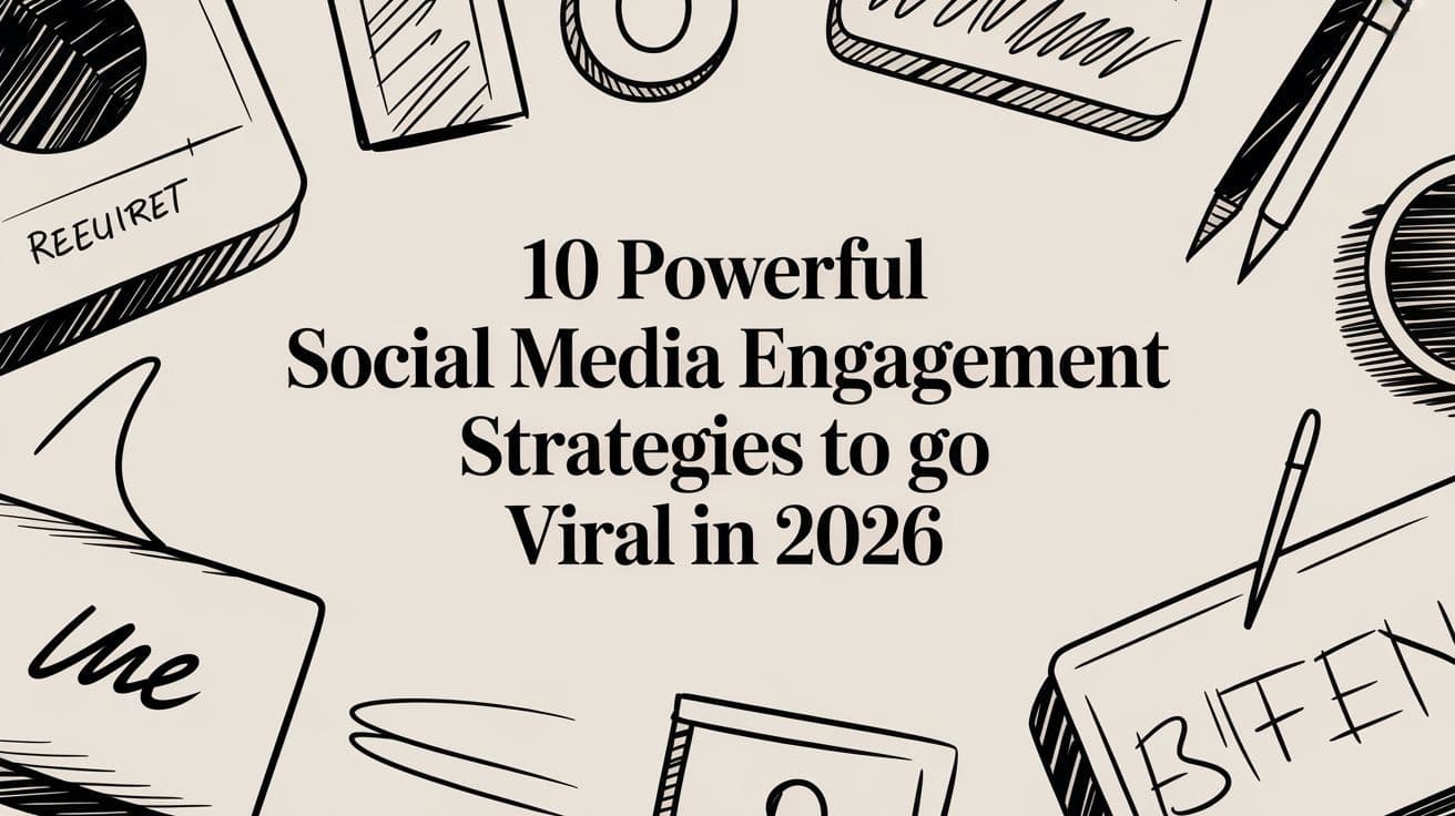 10 Powerful Social Media Engagement Strategies to Go Viral in 2026